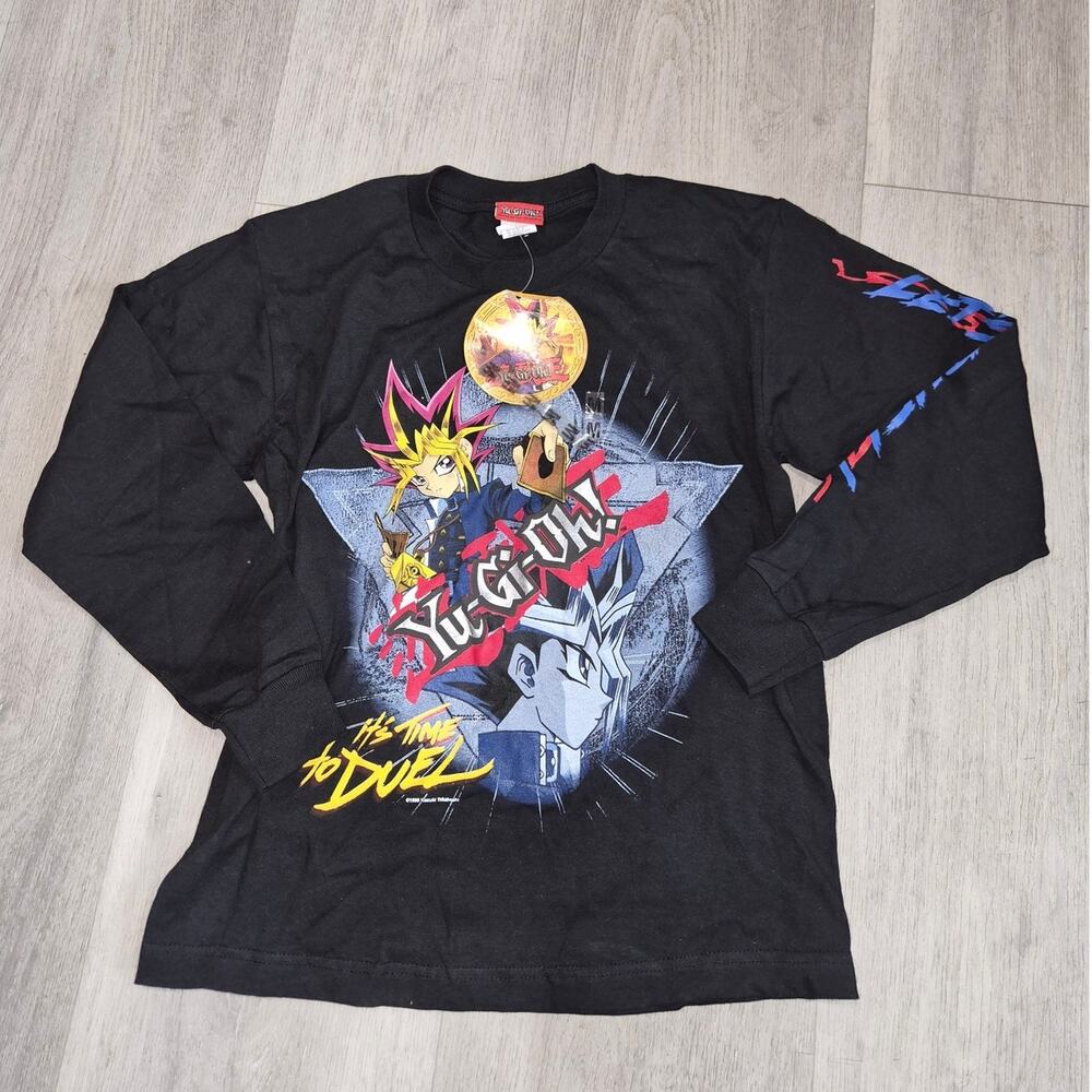 NWT Vintage 1996 Yu-Gi-Oh Boys Shirt Size M